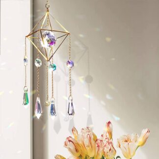 Chakras Crystal Sun Catchers Wind Chime Pendants