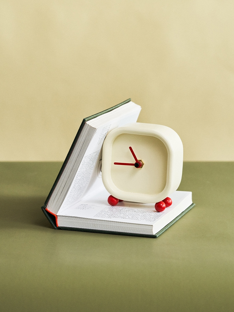 Cute Modern Wooden Table Top Clock For Home Decoration - Image 7