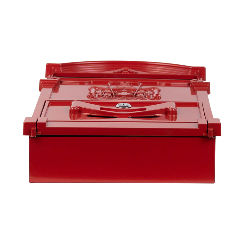 Vintage Large Capacity Wall Mount Lockable Mailbox Mailbox Postbox - Image 4