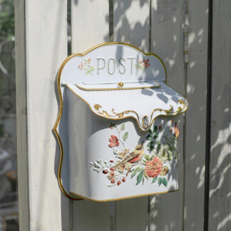 Vintage Outside Metal Wall Mounted Post Box Mailboxes Letter Box