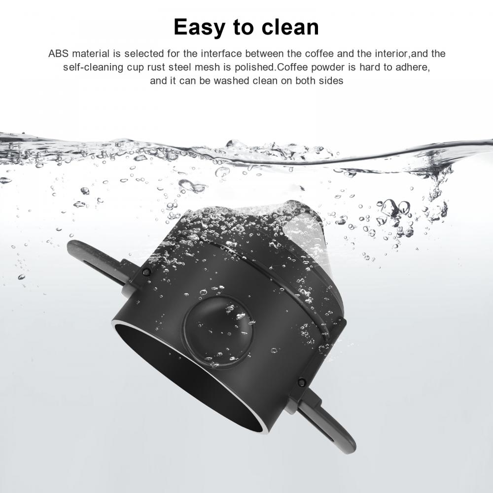 Water Filter Case Coffee Dripper Reusable Portable Drip Coffee Holder - Image 4