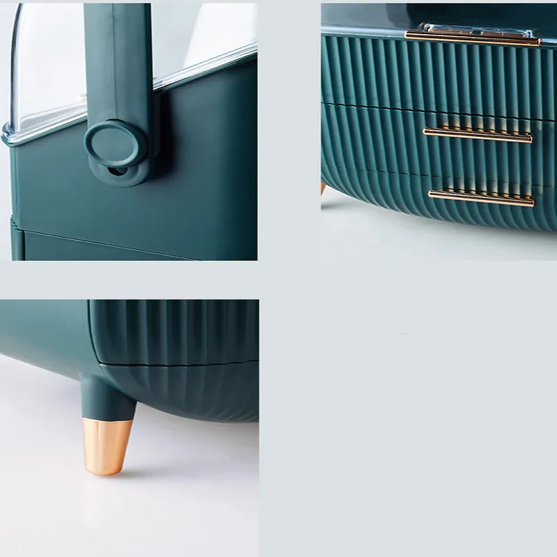 Big Capacity Waterproof Dustproof Cosmetic Storage Drawer - Image 5