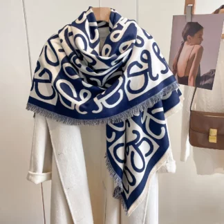 Warm Cashmere Luxury Print Women Scarf