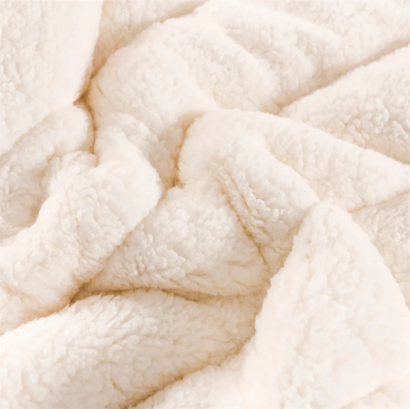 3-LayersCoral Fleece Luxe Large Plush Fleece Blanket - Image 2