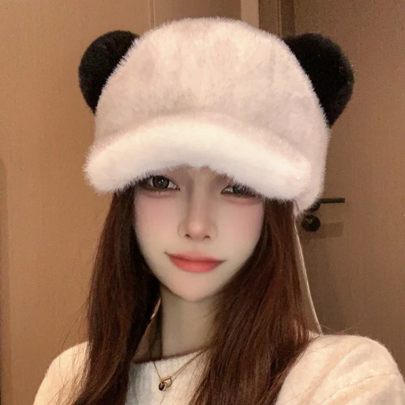 High-quality Plush Cute Panda Baseball Caps