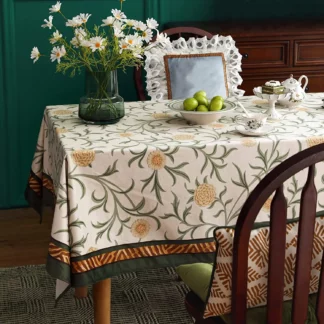 Modern Little Fresh Pattern Tablecloth Modern Style Waterproof Table Cloth