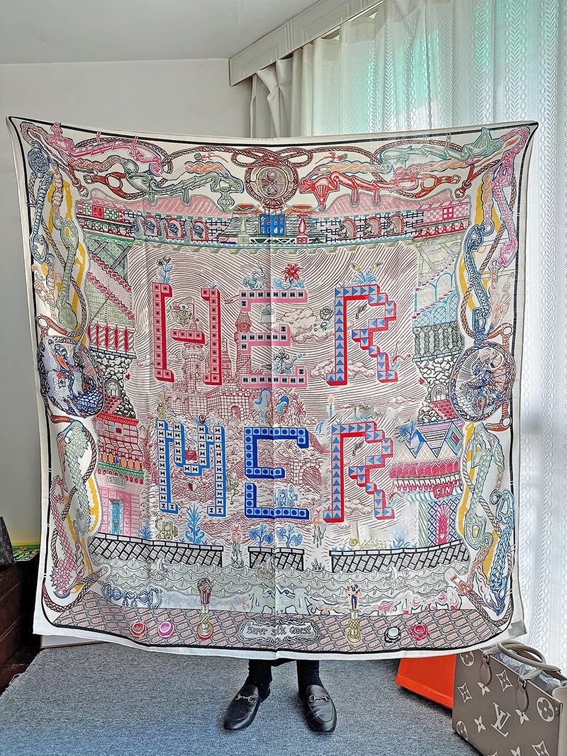 Scarf Winter Women Hems Rollerd Edge Cashmere Scarf