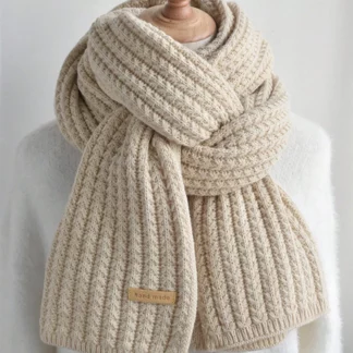 Fashion Thick Knitted Scarf Wrap for Women