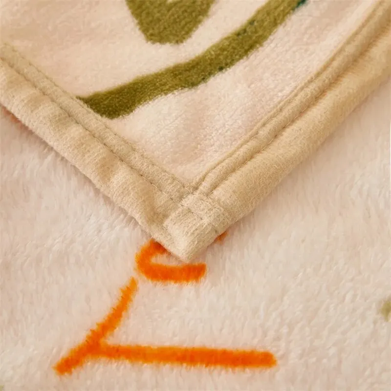 Foral Cuddly Cosy Soft Warm Fleece Sofa Blanket - Image 5