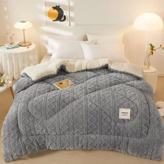 Super Soft Winter Cashmere Blanket for Bed