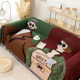 Textile City American Style Sofa Cover Leon The Professional Throw Blanket Home