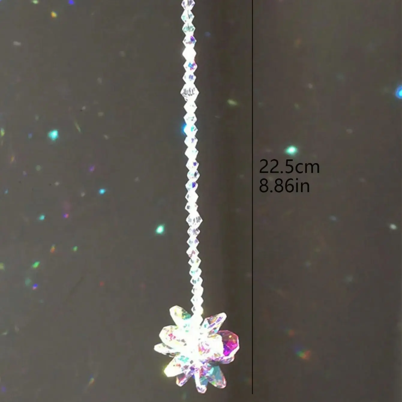 Aurora Crystal Star Suncatcher for Window Hanging - Image 3