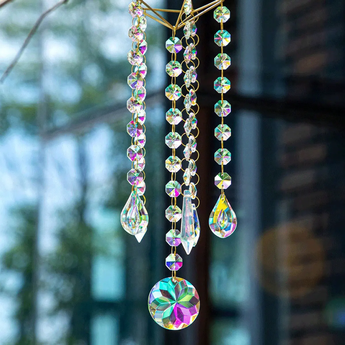 Dream Crystal Wall Hanging Wind Chime Suncatcher - Image 5