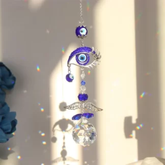 Devil's Eye Crystal Sun Catcher Pendant Light Home Decoration