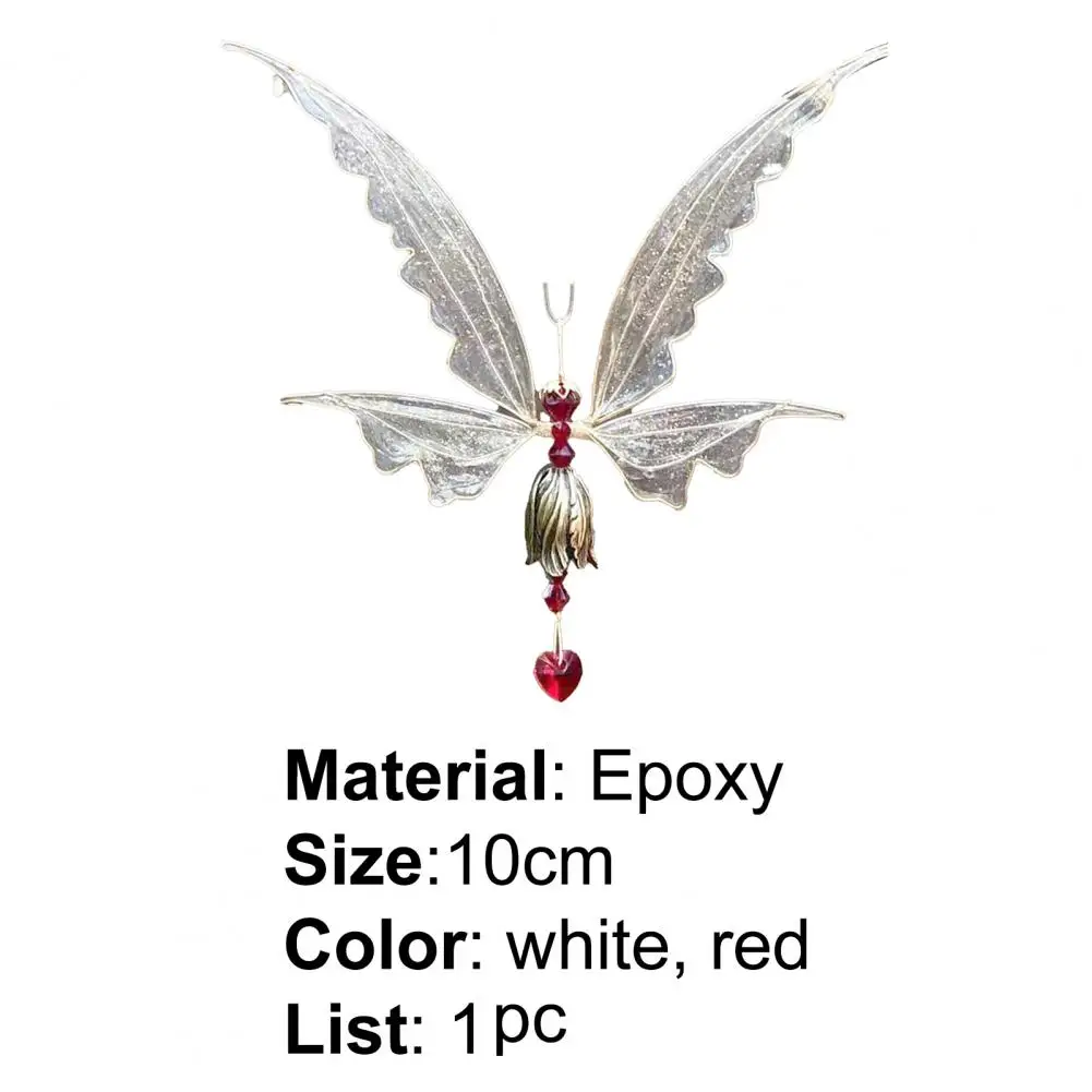 Epoxy Fairy Butterfly Suncatcher Creative Wind Chime - Image 3