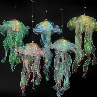 1PC Creative Jellyfish Hanging Lamp Decoration