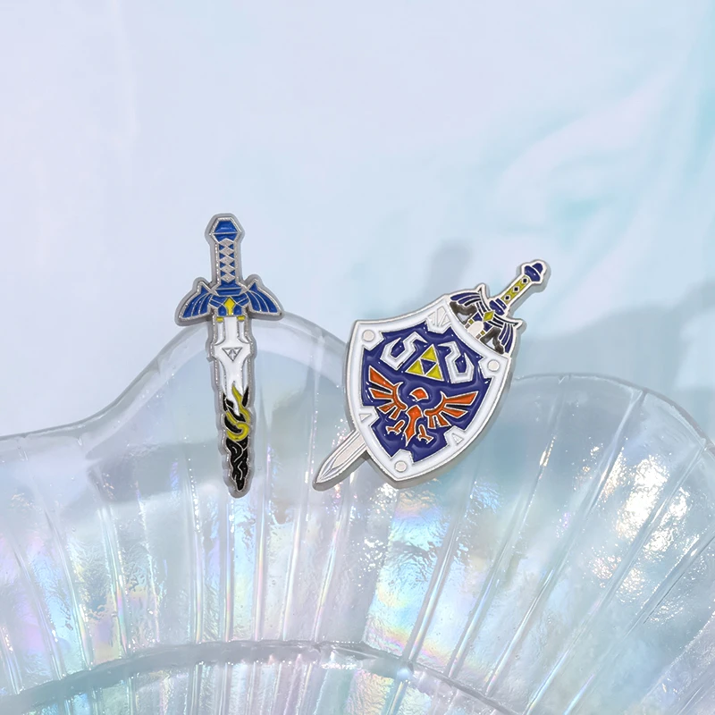 Anime The Legend of Zeld Enamel Pins (6PCS/Set) - Image 2