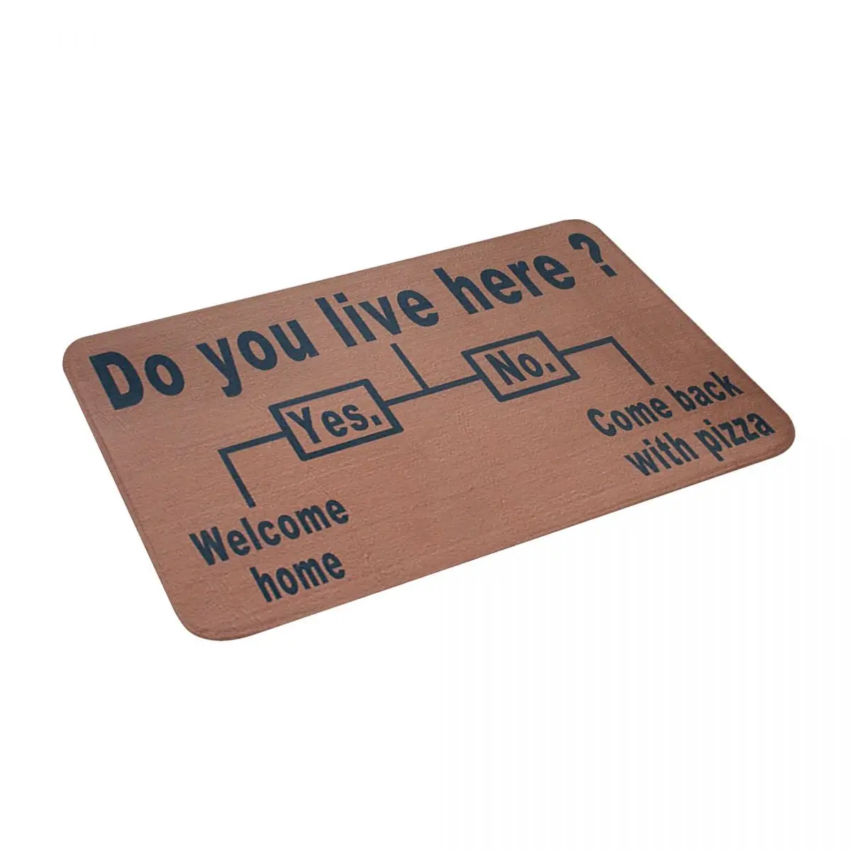 Funny Welcome Choice Non-Slip Doormat - Image 2