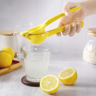 Lemon Aluminum Alloy Squeezer Hand Pressed Portable Juicer