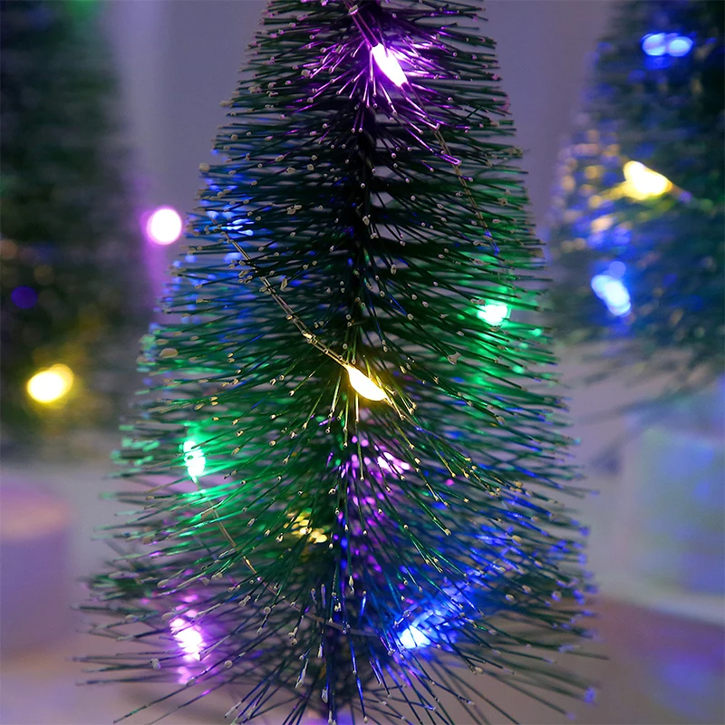 3PCS LED Christmas Tree Miniature Decorations - Image 5