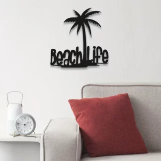 Modern Metal Modern Wall Art Beach Life Wall Decoration