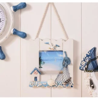 Beach Theme Wooden Photo Frames Mediterranean Style