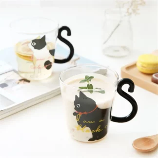 250ML Creative Cute Cat Glass Cup