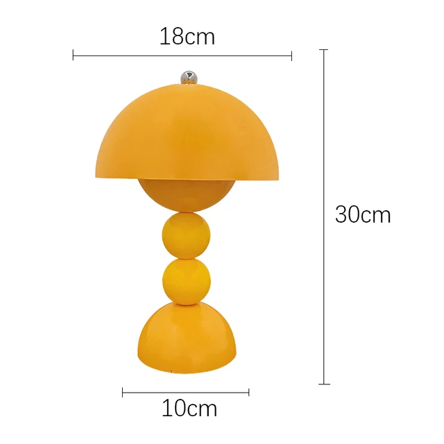 Nordic Flower Pot LED Table Lamp Interior Decor - Image 4