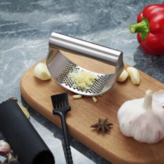 Crusher-Stainless Steel Garlic Press