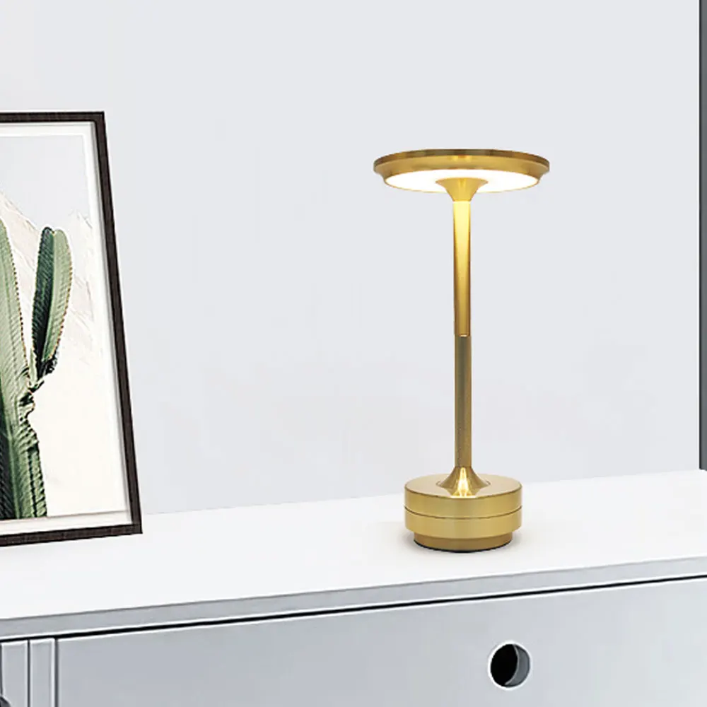 Minimalist Decoration LED Rechargeable Touch Night Light Table - Image 4