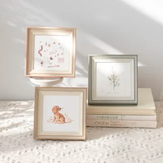 Simple 8-Inch Square Resin Photo Frame