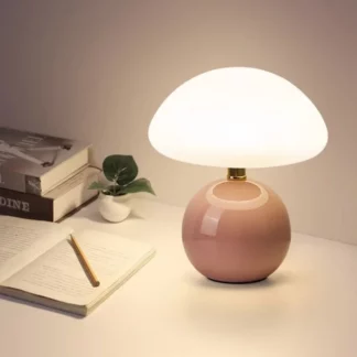 Mushroom Table LED Lamp Touch Dimming Desk Lamp