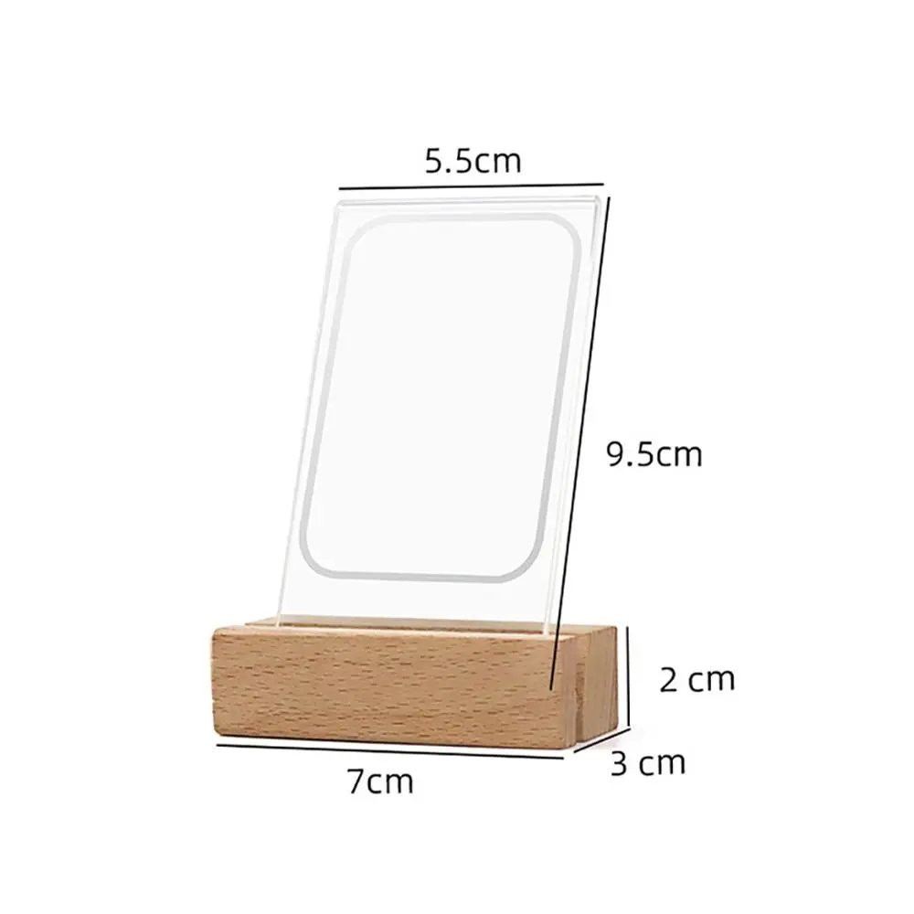 3-Inch Vertical Photo Holder Frame Holder LED Light - Image 6