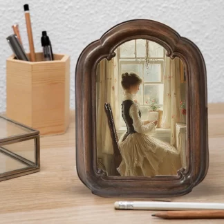 Retro Resin Elegant Photo Frame Wall Hanging