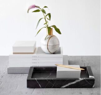 Handcrafted Premium Marble Tray, Vanity Tray