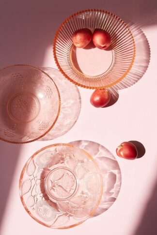 Rosalin Glass Bowls Art Deco