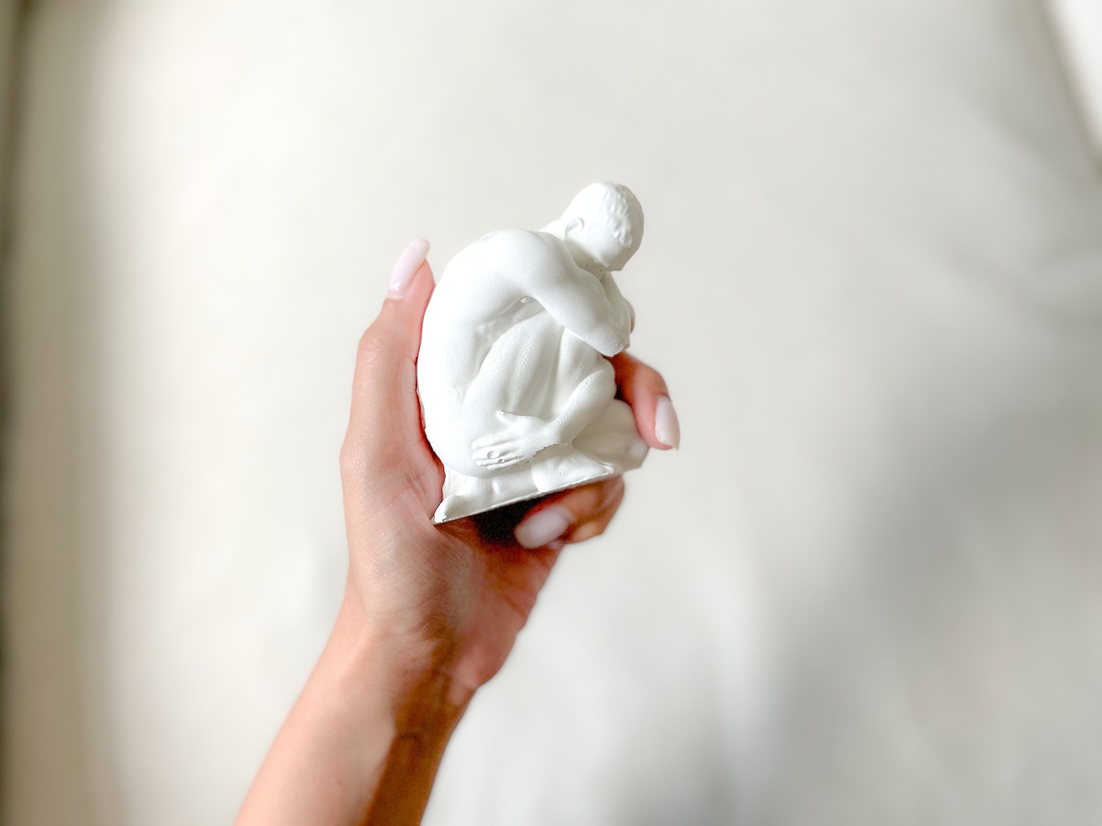 Sculpture, Concrete Statue, Man Body Bust - Image 3