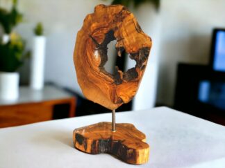 Olive Wood Unique Decorative Sculpture, Home Decor, Decoration