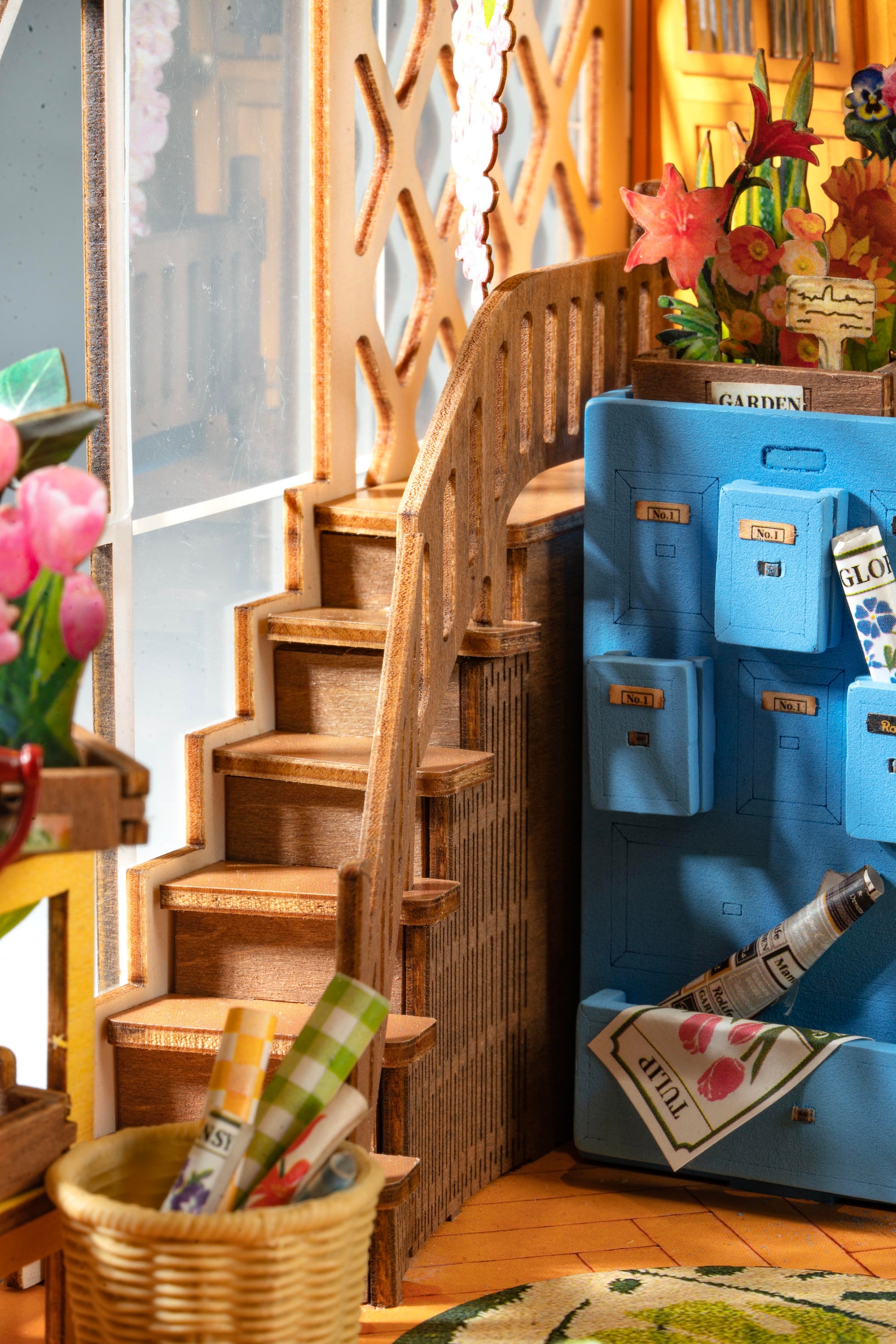 Build Your Own Garden Greenhouse, Doll House DIY Kit, Model Set - Image 5