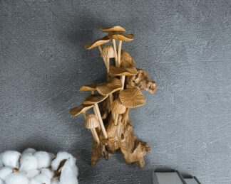 Mushroom Wall Decor 10", Hanging Sculpture