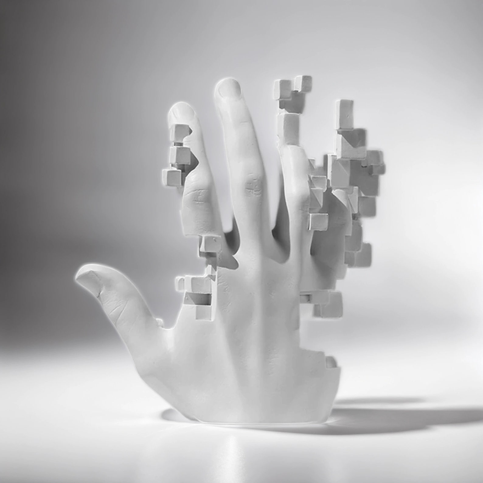 Hand Sculpture, Modern Pop Art Decor