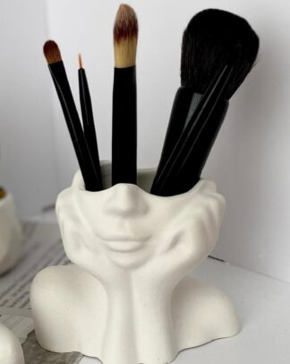 Lady Vase Holder , Home Decor