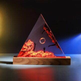 L.Ord. Ot' Ring Resin Nights Light - D.Ark L.Ord-Volcano Lava Decor