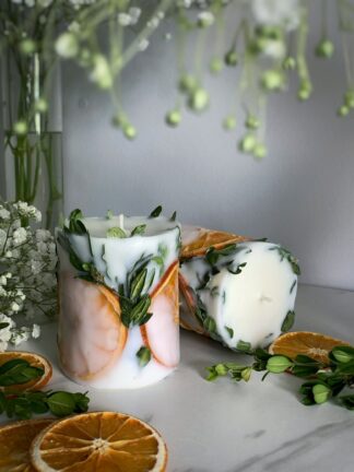 Unique Aesthetic Homemade Candles Cute Apartment Boho Decor, Room Decor Aesthetic