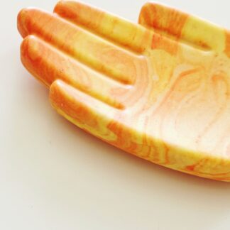 Hand Soap Tray, Small Palm Dish, Decorative Tray