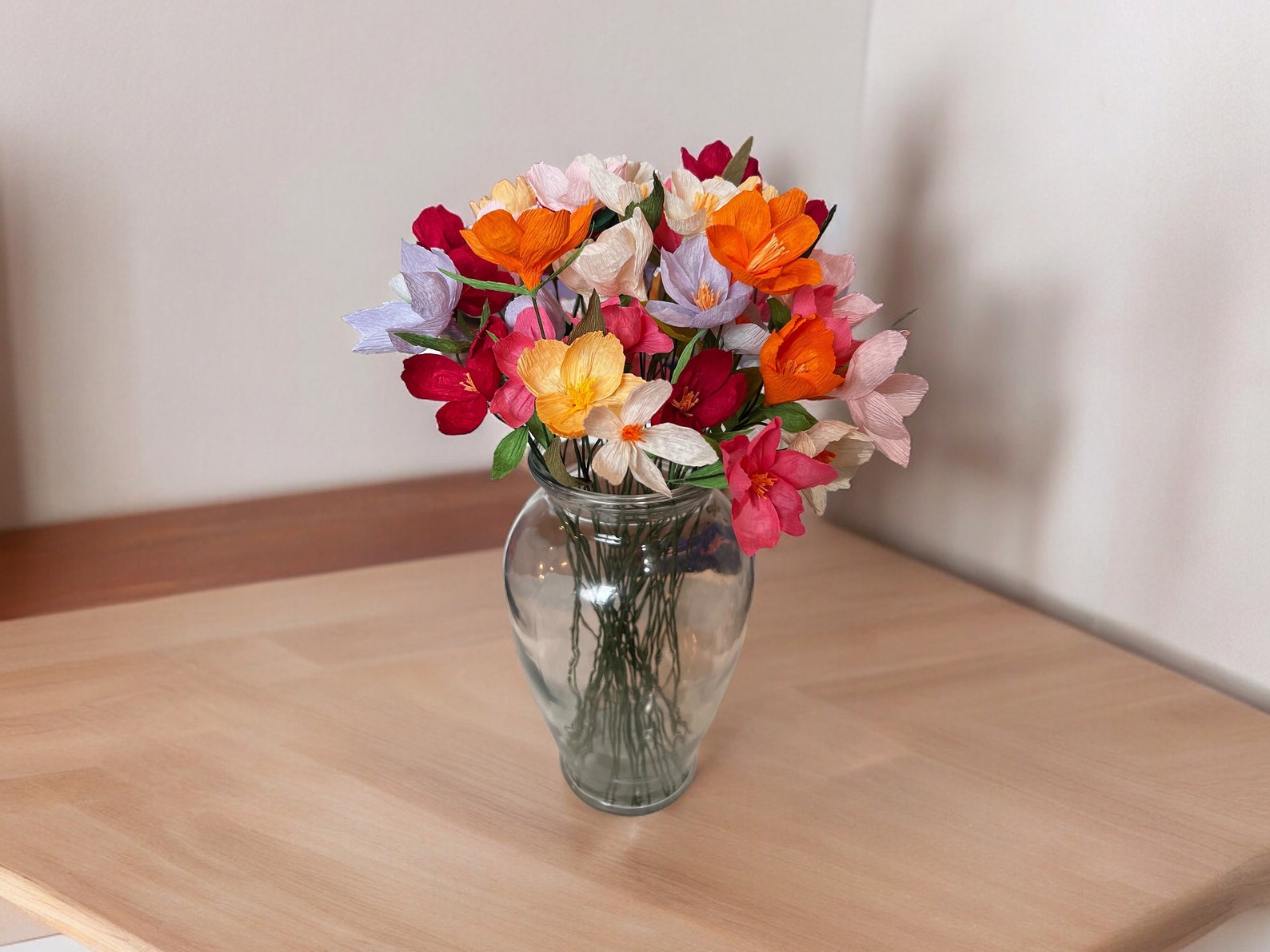 Paper Wild Flowers, Cozy Minimalist Decor - Image 3