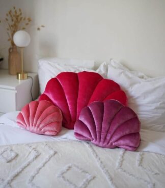 Shell Plush Pillow Decorative Throw Cushion Sofa Decor