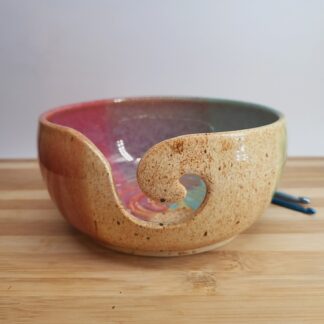 Yarn Bowl Ceramic Pottery Fiber Art Tools