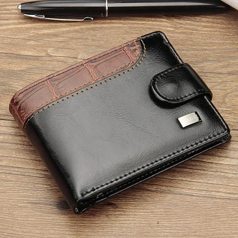 Retro Vintage Men Leather Wallet - Image 2