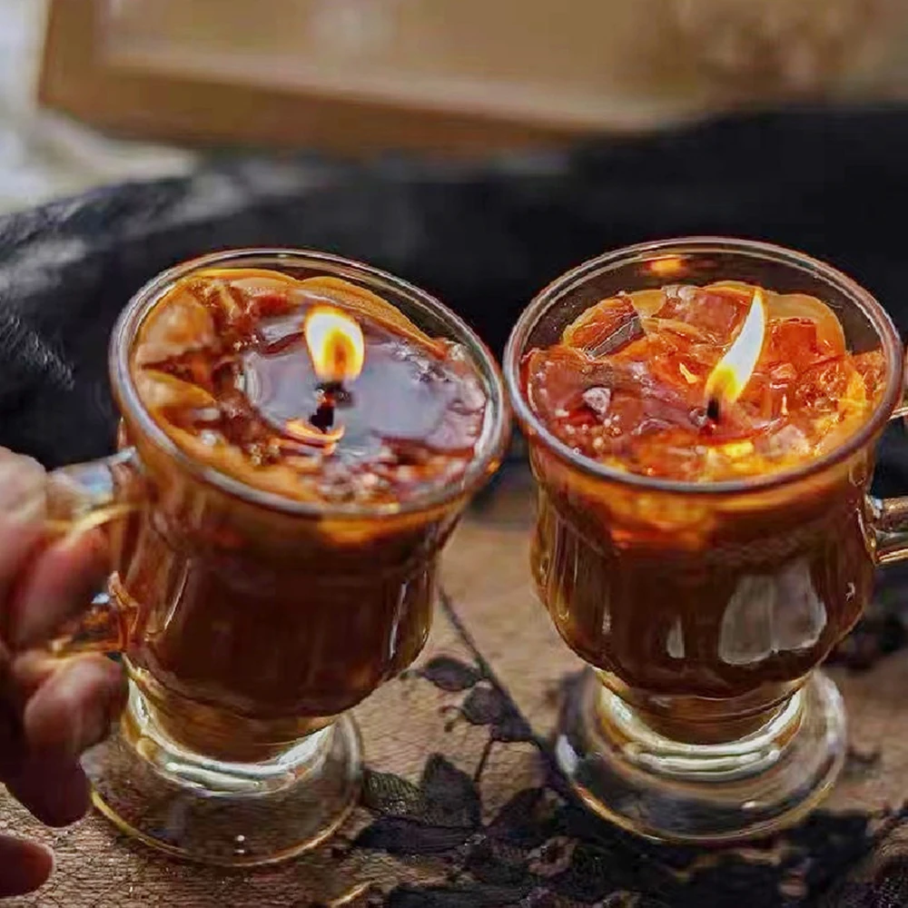 Coffee Flavor Ice American Candle Cup Decor - Image 3